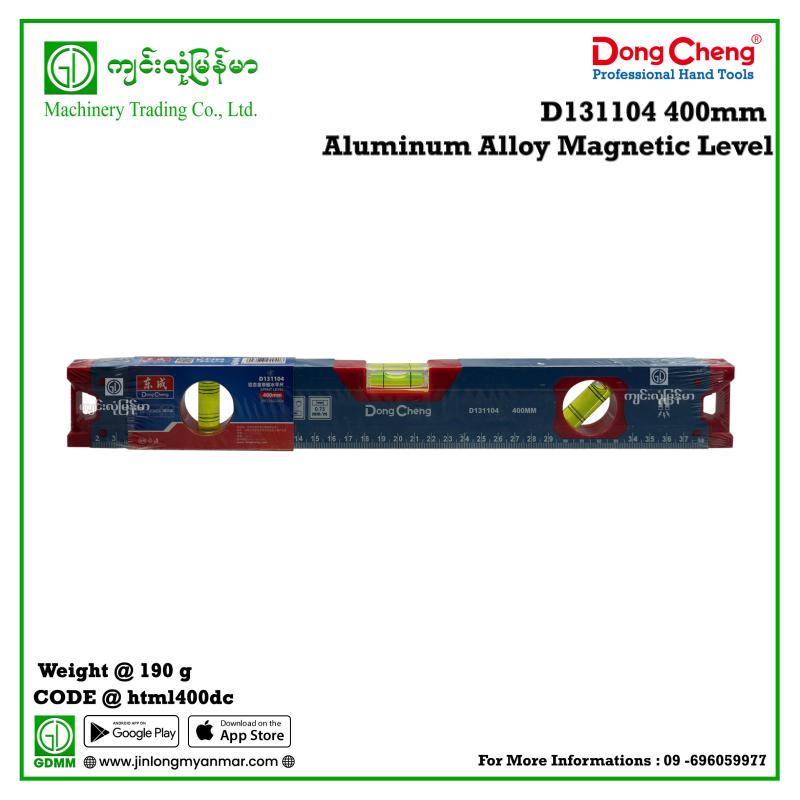 400mm Aluminum Alloy Magnetic Level DONGCHENG D131104