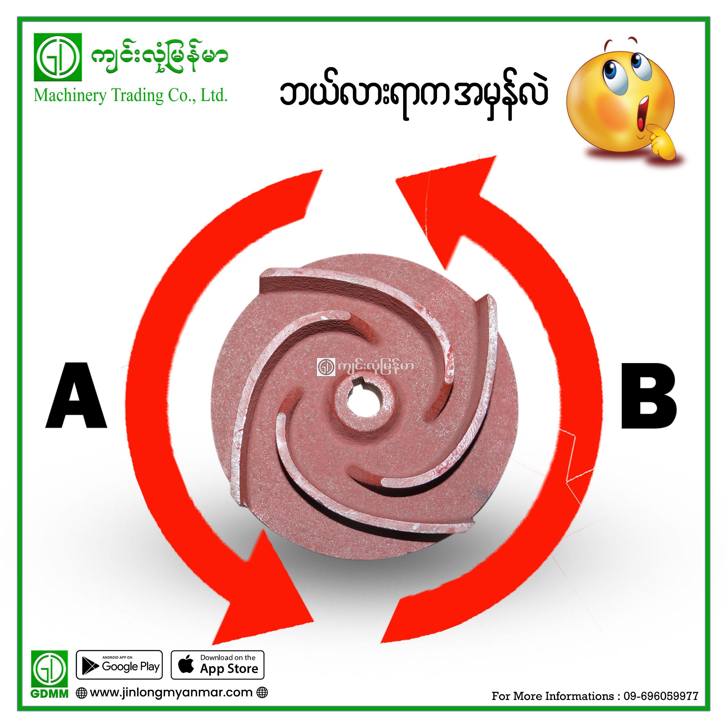 Impeller Direction Guide