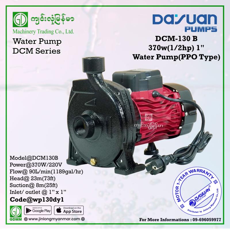 Water Pump DAYUAN DCm130B 370W 1"x1"(220V)
