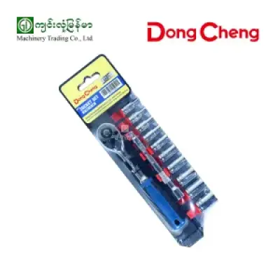 Socket Spanner Set DONG CHENG(12Pcs) 1/4″
