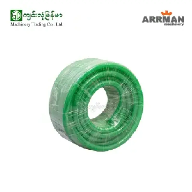 19mm,3/4″ Crystal PVC Fiber Hose 30m,100′ (Green)